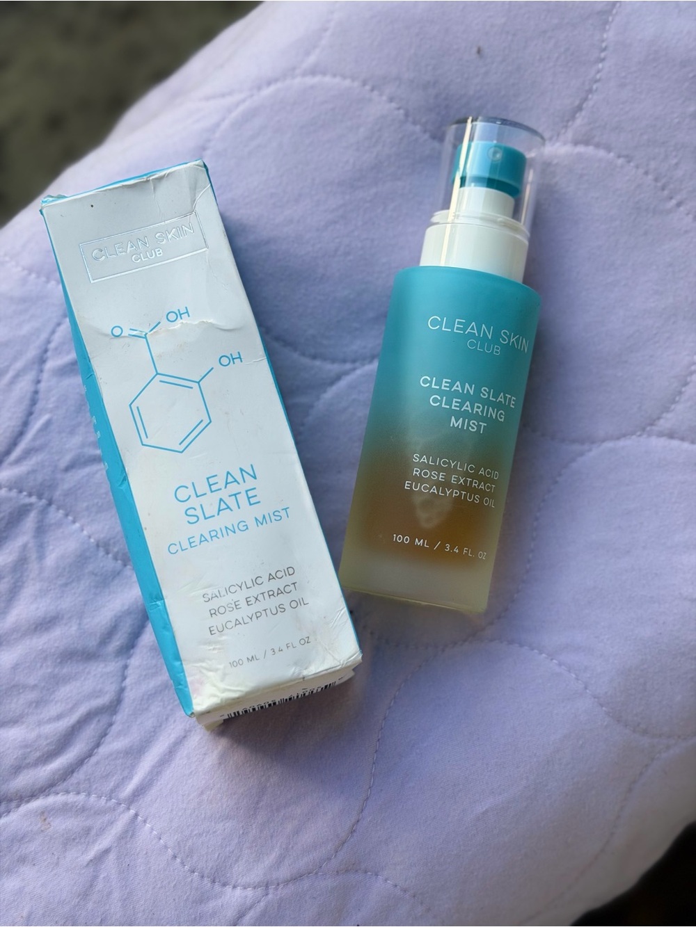 Clean Slate Clearing Mist - Aqua Blue